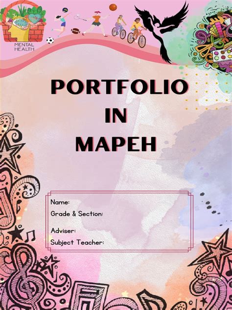 portfolio design in mapeh